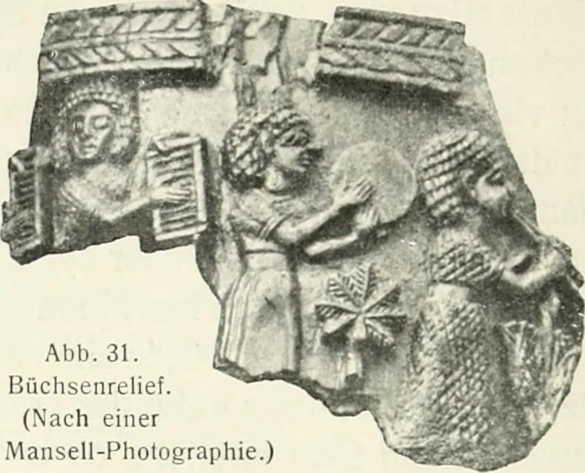 An illustration from Der Orient und die frühgriechische Kunst, 1912, leaf 57