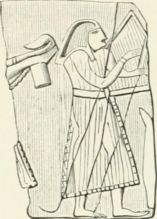 An illustration from Der Orient und die frühgriechische Kunst, 1912, leaf 63