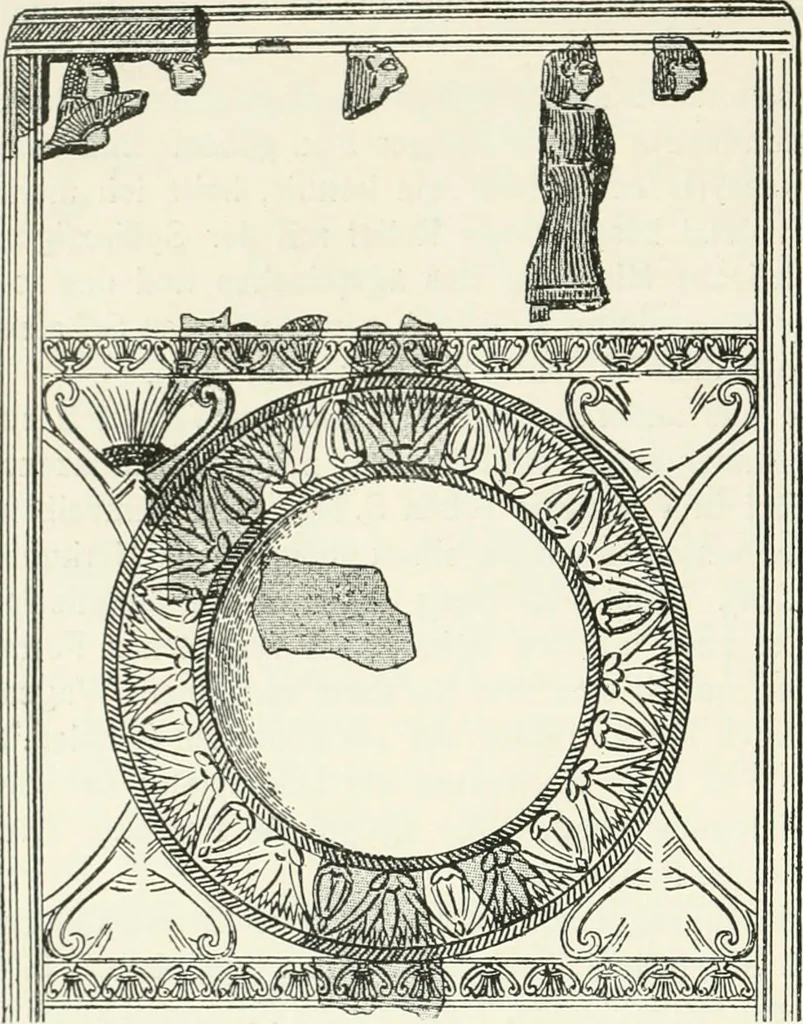 An illustration from Der Orient und die frühgriechische Kunst, 1912, leaf 65