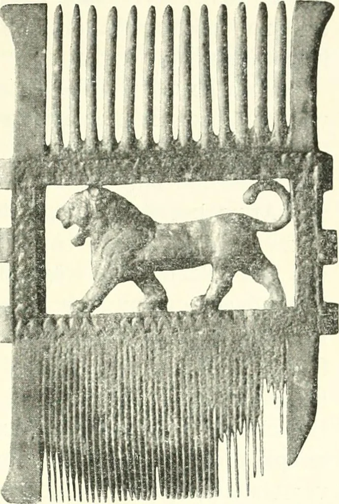 An illustration from Der Orient und die frühgriechische Kunst, 1912, leaf 66