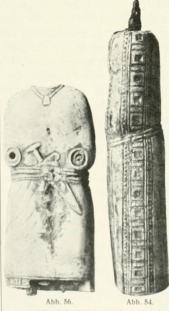 An illustration from Der Orient und die frühgriechische Kunst, 1912, leaf 67