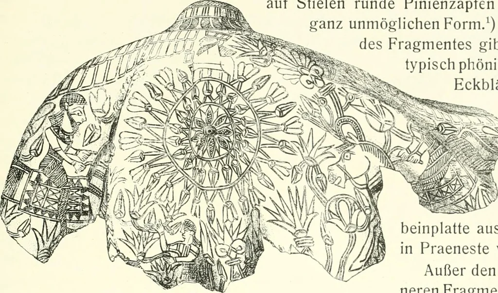 An illustration from Der Orient und die frühgriechische Kunst, 1912, leaf 80