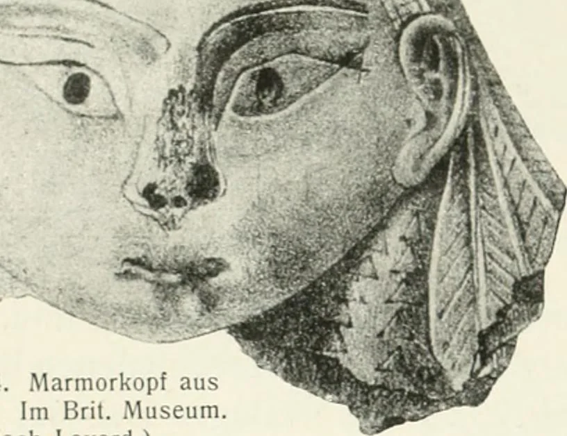An illustration from Der Orient und die frühgriechische Kunst, 1912, leaf 83