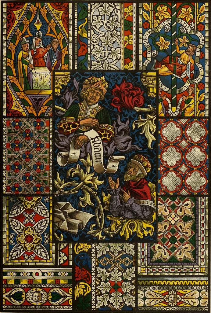 An illustration from Der Ornamentenschatz; ein Musterbuch stilvoller Ornamente aus allen Kunstepochen, 1887, leaf 127