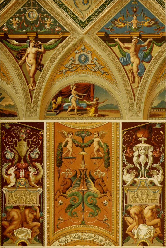 An illustration from Der Ornamentenschatz; ein Musterbuch stilvoller Ornamente aus allen Kunstepochen, 1887, leaf 165