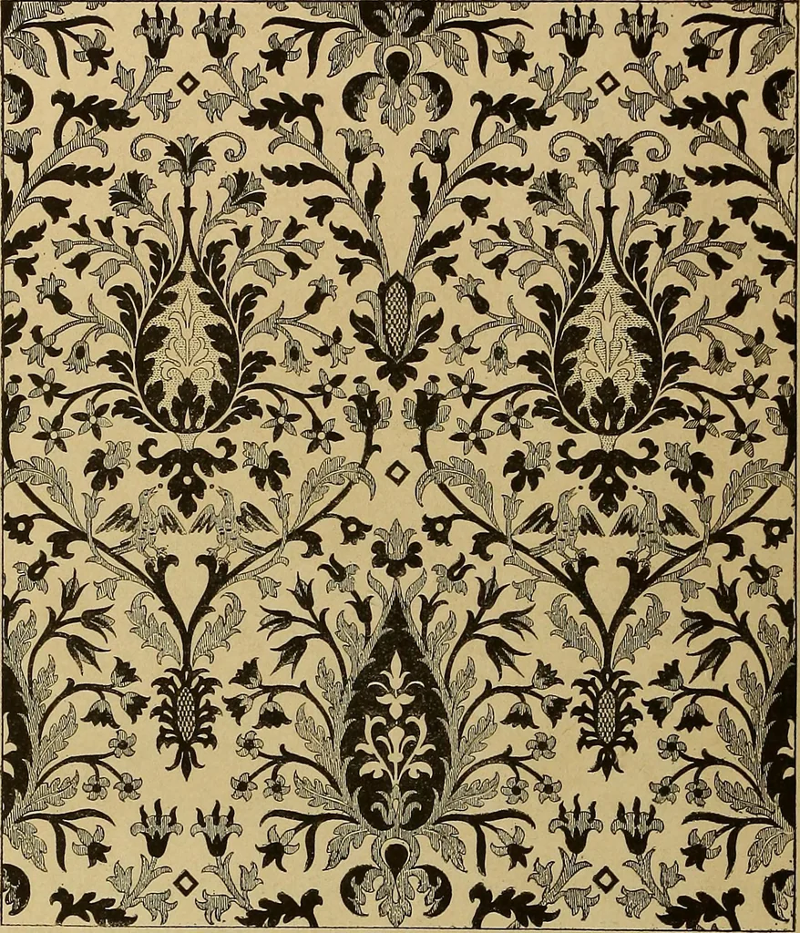 An illustration from Der Ornamentenschatz; ein Musterbuch stilvoller Ornamente aus allen Kunstepochen, 1887, leaf 228