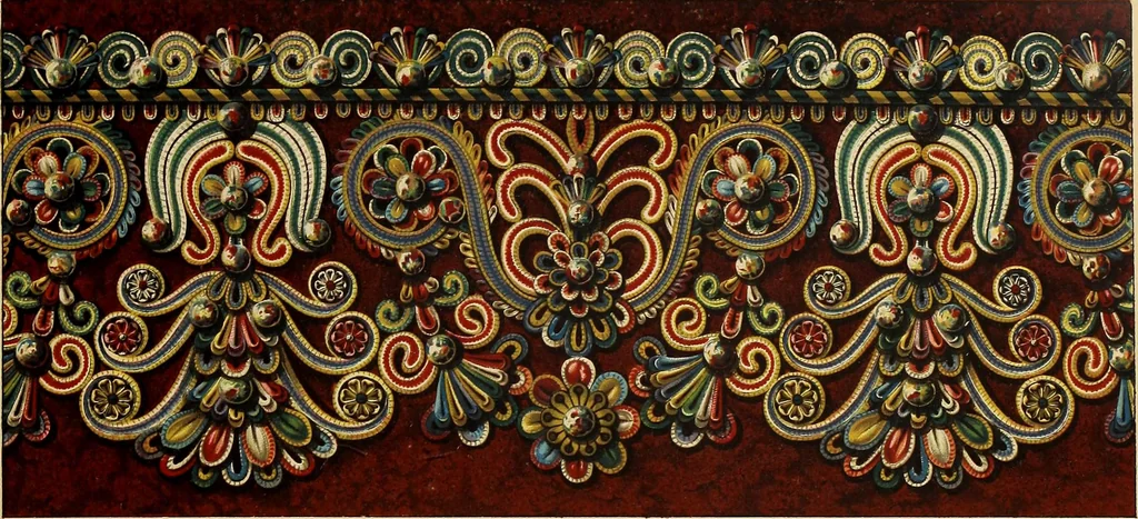 An illustration from Der Ornamentenschatz; ein Musterbuch stilvoller Ornamente aus allen Kunstepochen, 1887, leaf 261