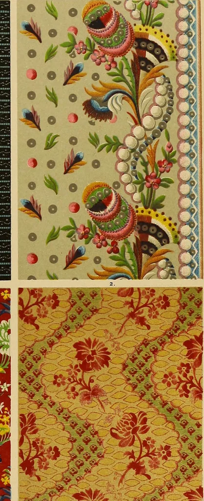 An illustration from Der Ornamentenschatz; ein Musterbuch stilvoller Ornamente aus allen Kunstepochen, 1887, leaf 261