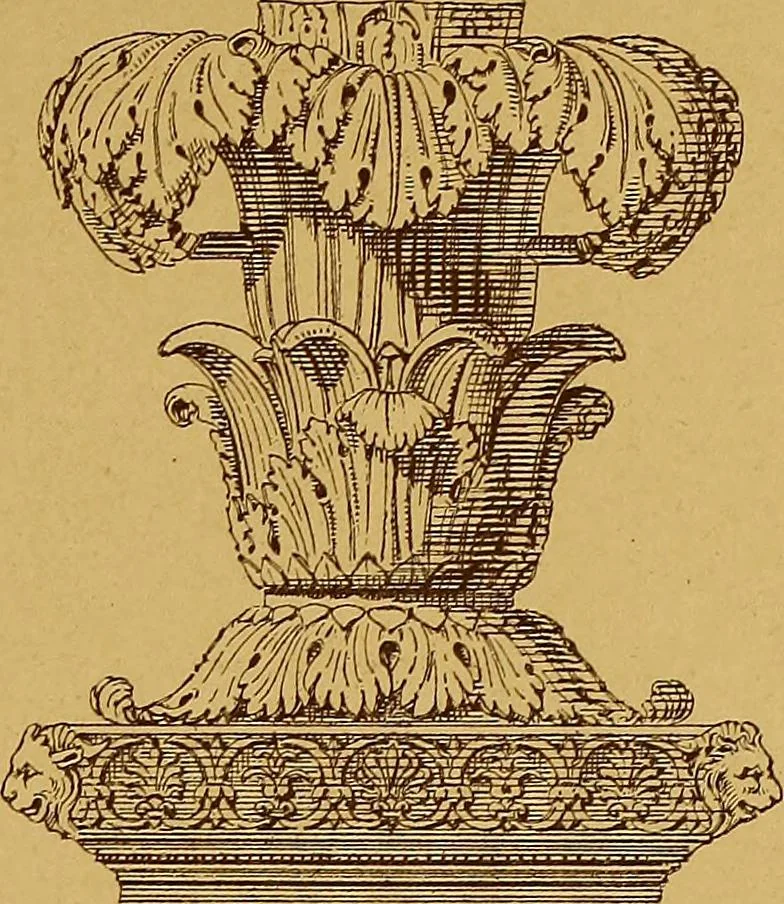 An illustration from Der Ornamentenschatz; ein Musterbuch stilvoller Ornamente aus allen Kunstepochen, 1887, leaf 29