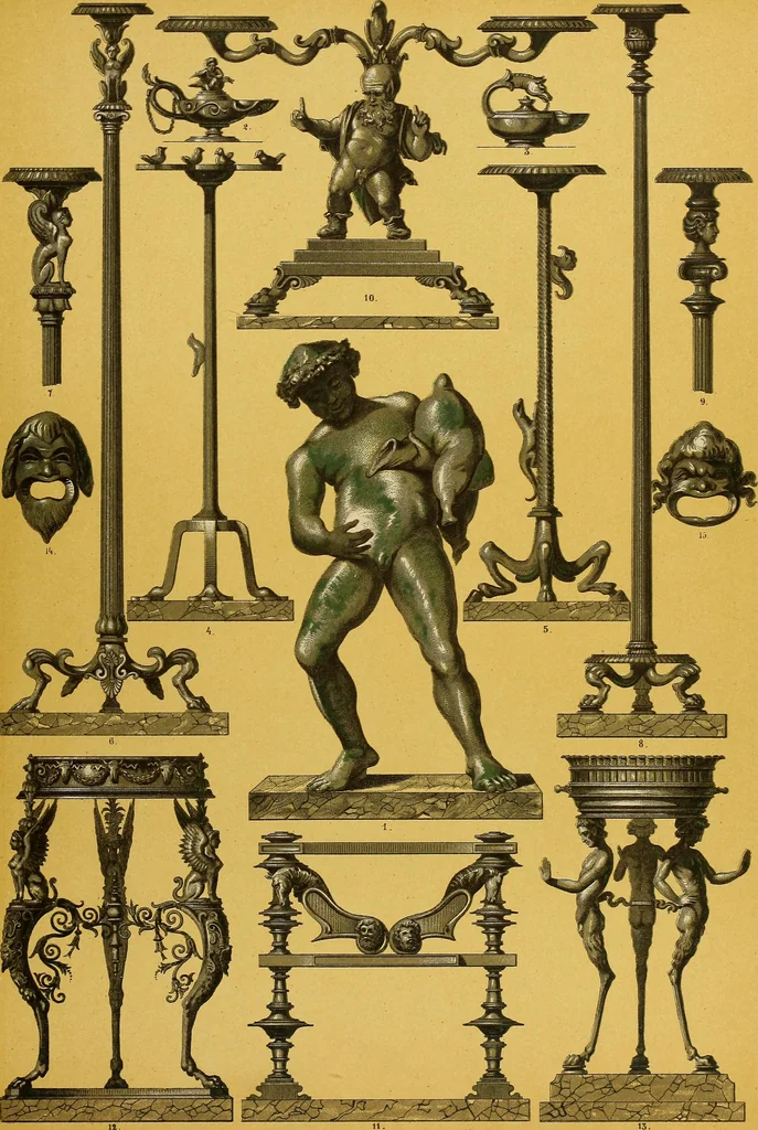 An illustration from Der Ornamentenschatz; ein Musterbuch stilvoller Ornamente aus allen Kunstepochen, 1887, leaf 39