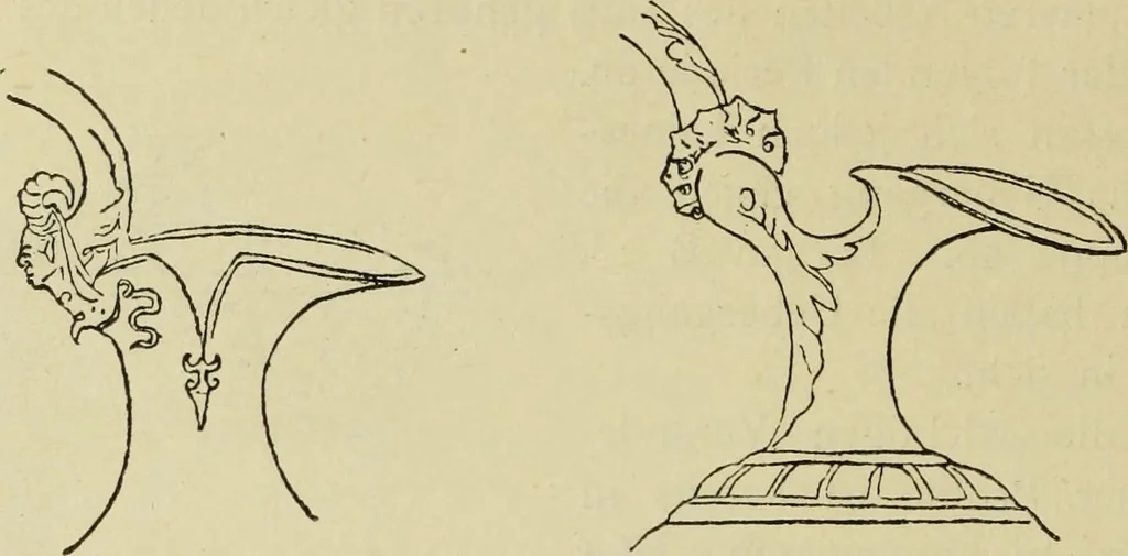 An illustration from Der Ornamentstich der deutschen Frührenaissance : nach seinem sachlichen Inhalt, 1888, leaf 112