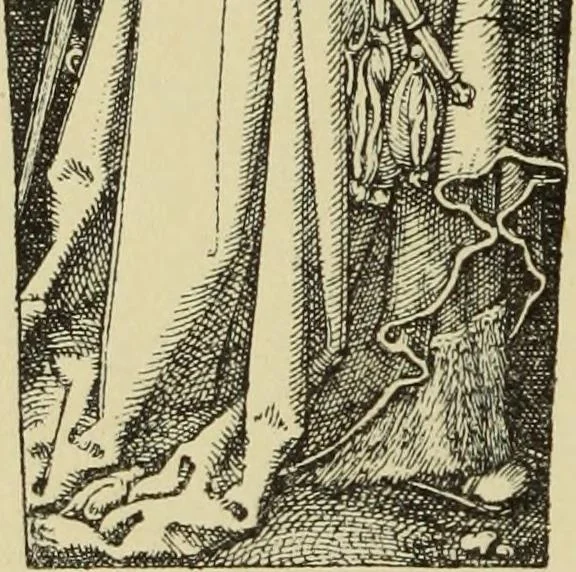 An illustration from Der Ornamentstich der deutschen Frührenaissance : nach seinem sachlichen Inhalt, 1888, leaf 124