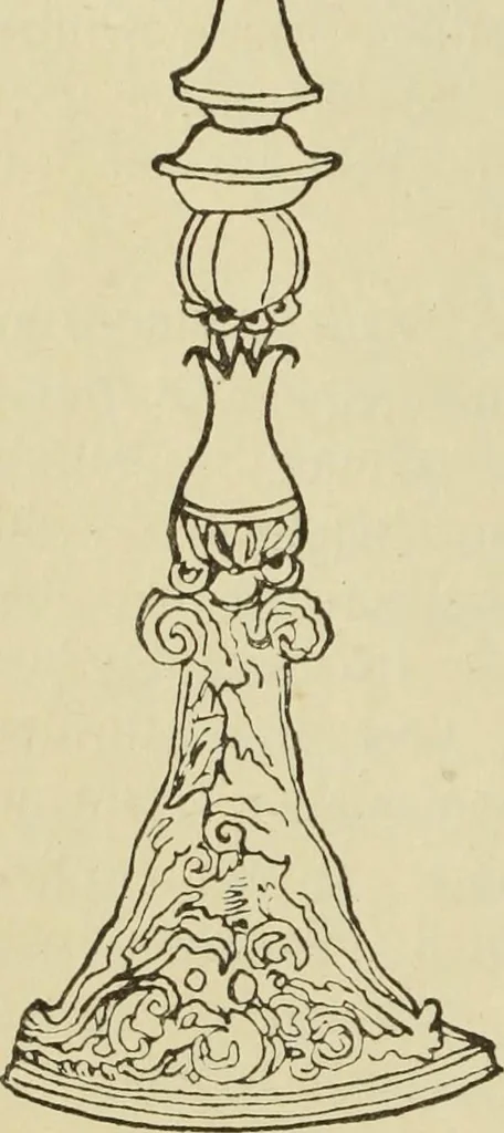 An illustration from Der Ornamentstich der deutschen Frührenaissance : nach seinem sachlichen Inhalt, 1888, leaf 158