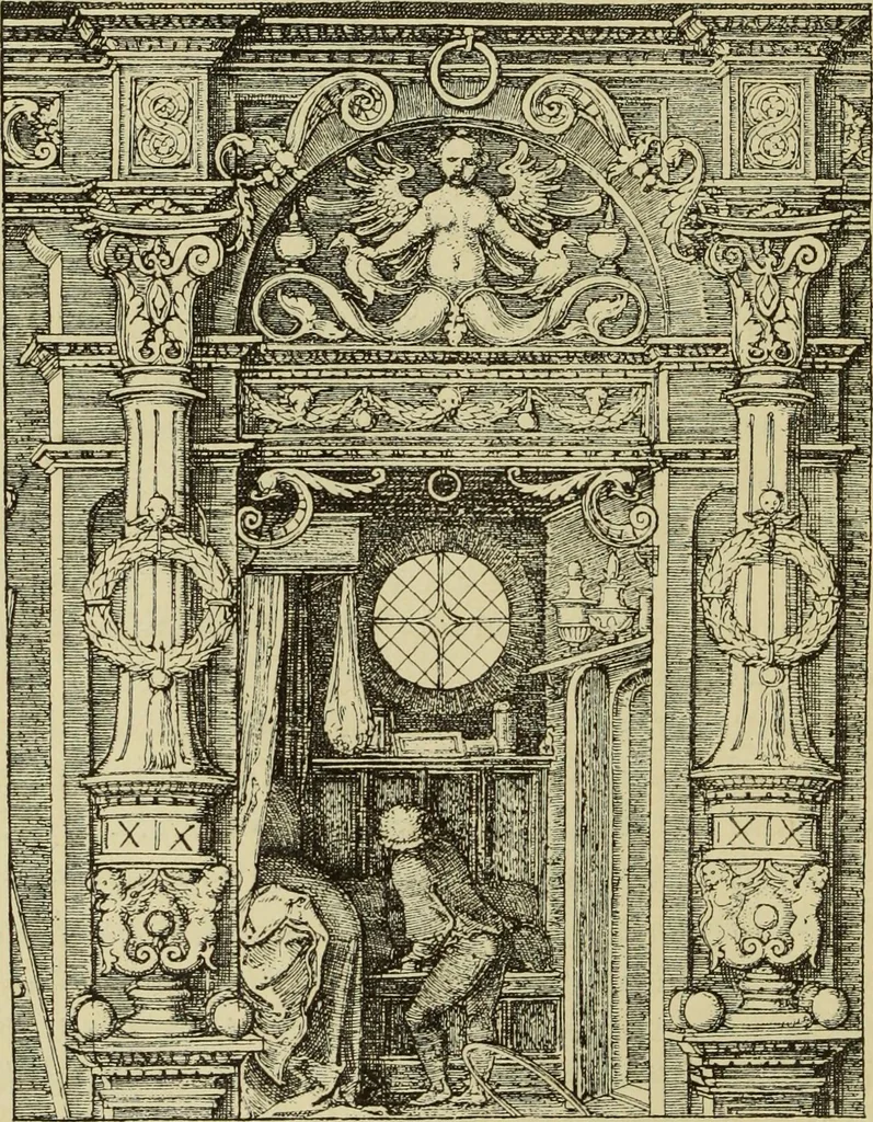 An illustration from Der Ornamentstich der deutschen Frührenaissance : nach seinem sachlichen Inhalt, 1888, leaf 180