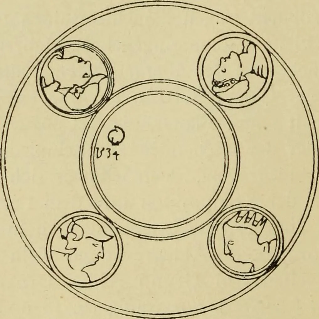 An illustration from Der Ornamentstich der deutschen Frührenaissance : nach seinem sachlichen Inhalt, 1888, leaf 224