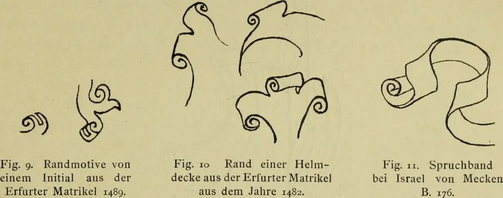 An illustration from Der Ornamentstich der deutschen Frührenaissance : nach seinem sachlichen Inhalt, 1888, leaf 39