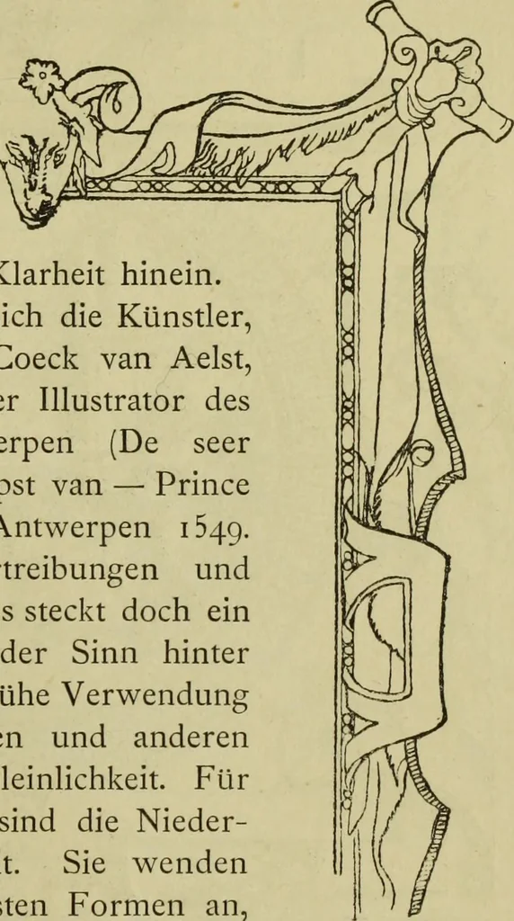 An illustration from Der Ornamentstich der deutschen Frührenaissance : nach seinem sachlichen Inhalt, 1888, leaf 45