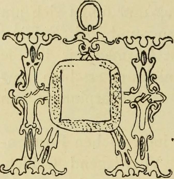 An illustration from Der Ornamentstich der deutschen Frührenaissance : nach seinem sachlichen Inhalt, 1888, leaf 50