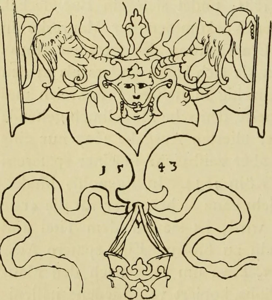 An illustration from Der Ornamentstich der deutschen Frührenaissance : nach seinem sachlichen Inhalt, 1888, leaf 50