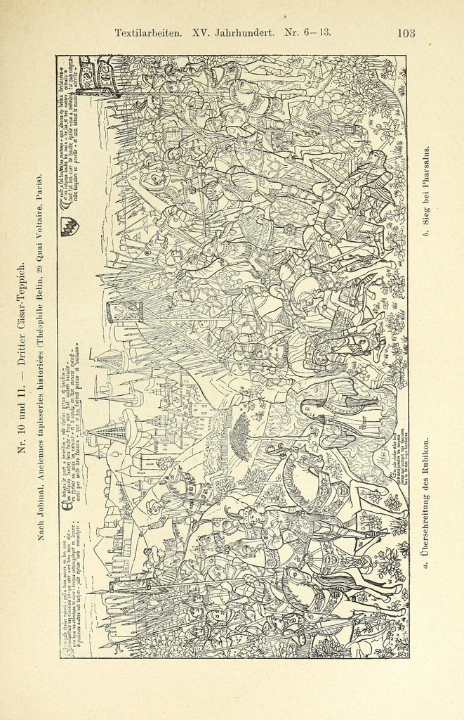 An illustration from Der Paramentenschatz im historischen Museum zu Bern in Wort und Bild : im Auftrage der Aufsichtskommission des Museums, 1895, leaf 125