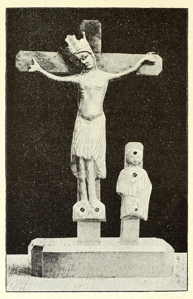 An illustration from Der Paramentenschatz im historischen Museum zu Bern in Wort und Bild : im Auftrage der Aufsichtskommission des Museums, 1895, leaf 36
