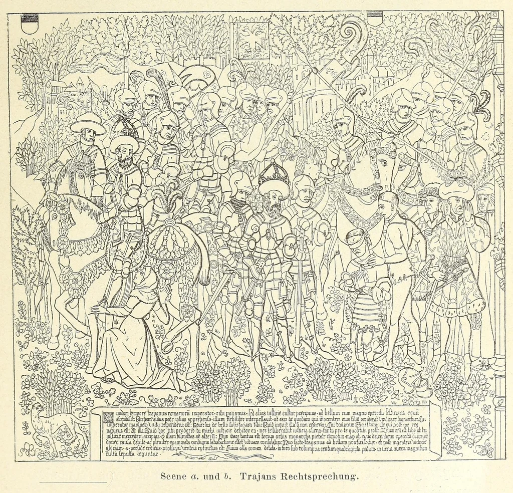 An illustration from Der Paramentenschatz im historischen Museum zu Bern in Wort und Bild : im Auftrage der Aufsichtskommission des Museums, 1895, leaf 85