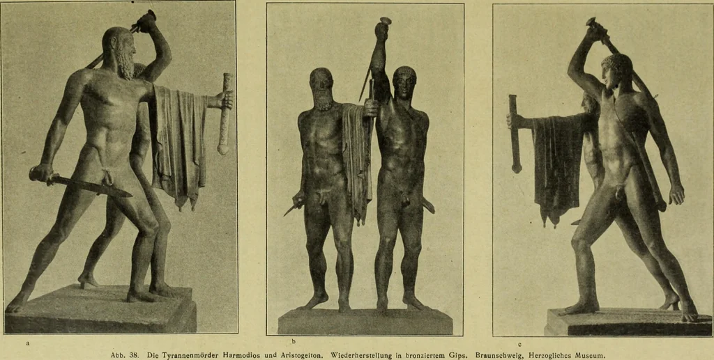 An illustration from Der schoene Mensch im Altertum; eine Geschichte des Koerperideals bei Aegyptern, Orientalen u. Griechen, 1912, leaf 111