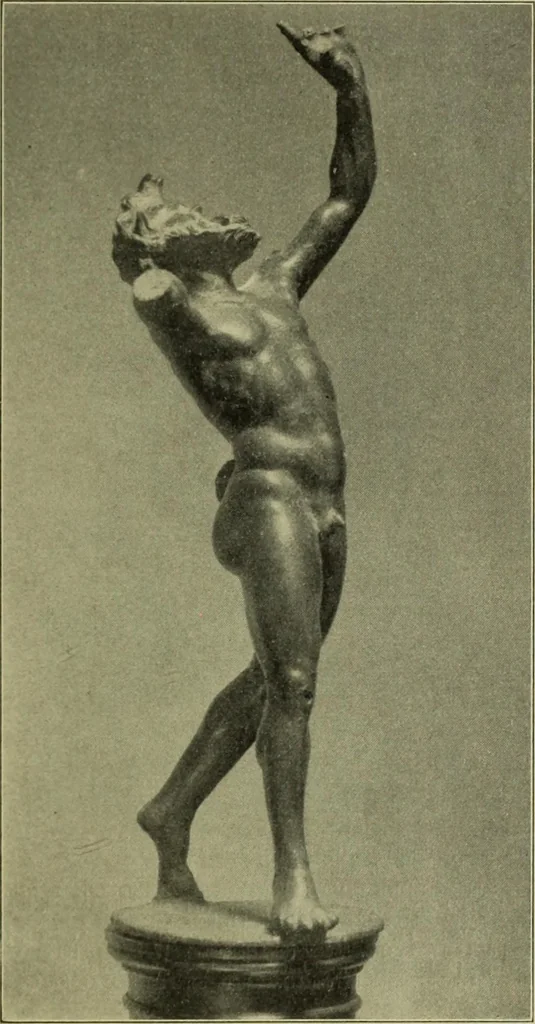 An illustration from Der schoene Mensch im Altertum; eine Geschichte des Koerperideals bei Aegyptern, Orientalen u. Griechen, 1912, leaf 123