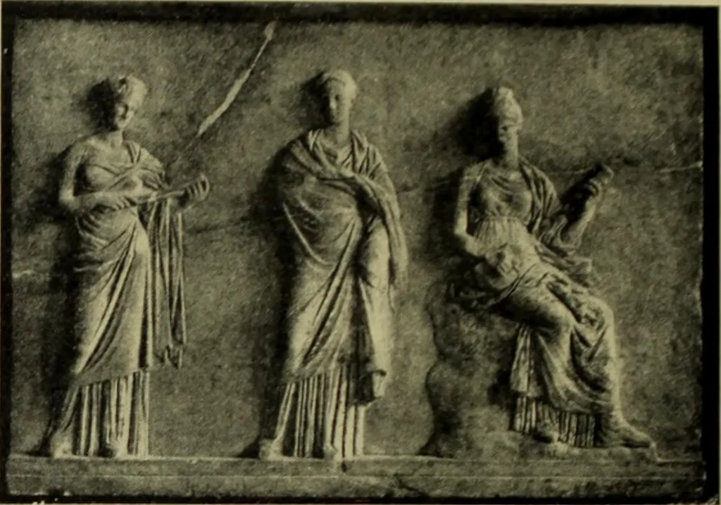 An illustration from Der schoene Mensch im Altertum; eine Geschichte des Koerperideals bei Aegyptern, Orientalen u. Griechen, 1912, leaf 164