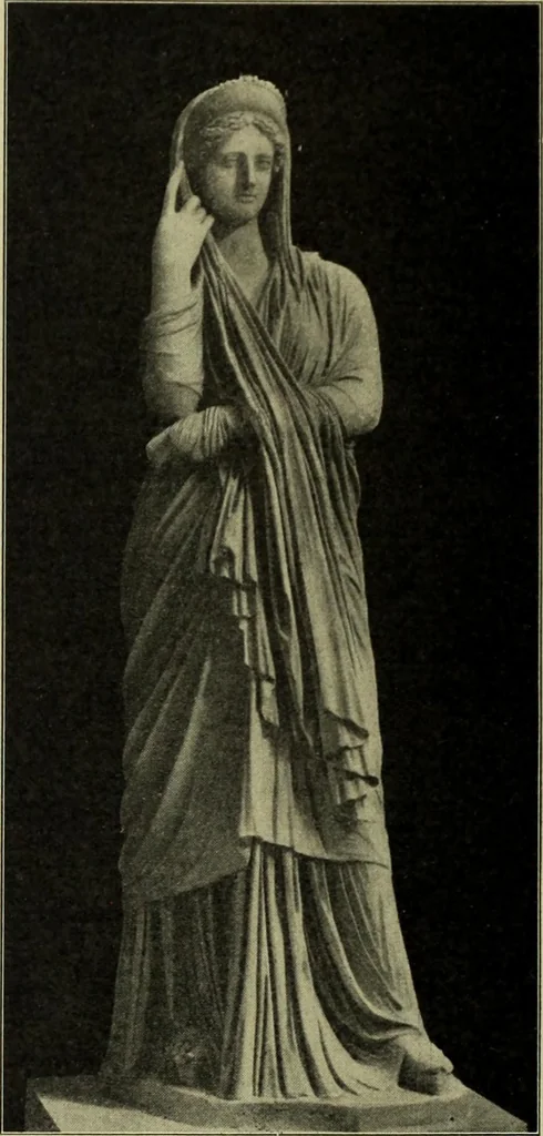 An illustration from Der schoene Mensch im Altertum; eine Geschichte des Koerperideals bei Aegyptern, Orientalen u. Griechen, 1912, leaf 168