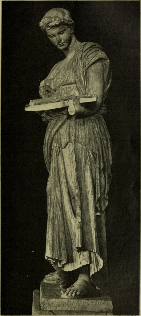 An illustration from Der schoene Mensch im Altertum; eine Geschichte des Koerperideals bei Aegyptern, Orientalen u. Griechen, 1912, leaf 169