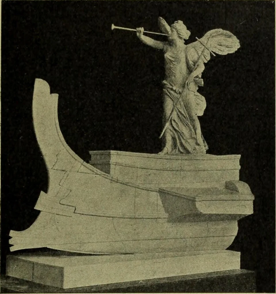 An illustration from Der schoene Mensch im Altertum; eine Geschichte des Koerperideals bei Aegyptern, Orientalen u. Griechen, 1912, leaf 173