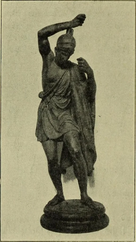 An illustration from Der schoene Mensch im Altertum; eine Geschichte des Koerperideals bei Aegyptern, Orientalen u. Griechen, 1912, leaf 180