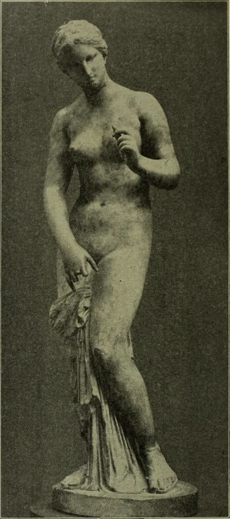An illustration from Der schoene Mensch im Altertum; eine Geschichte des Koerperideals bei Aegyptern, Orientalen u. Griechen, 1912, leaf 194