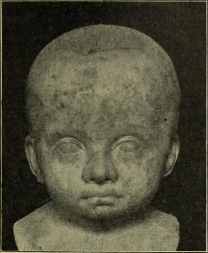 An illustration from Der schoene Mensch im Altertum; eine Geschichte des Koerperideals bei Aegyptern, Orientalen u. Griechen, 1912, leaf 235