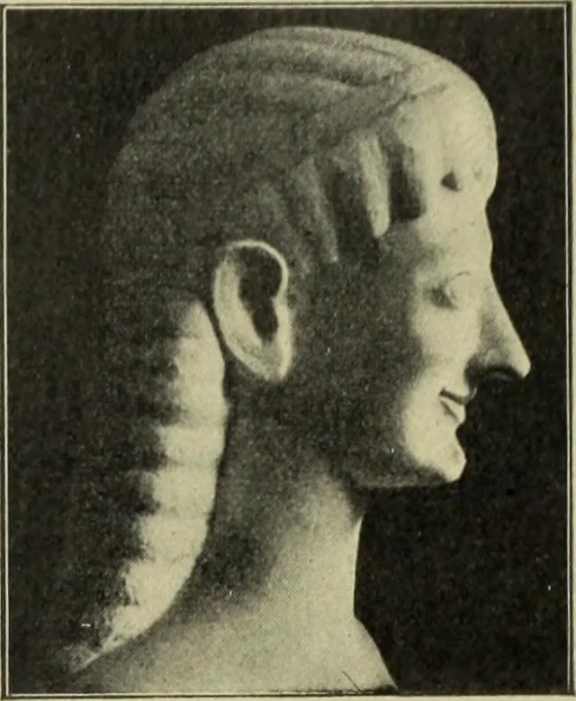An illustration from Der schoene Mensch im Altertum; eine Geschichte des Koerperideals bei Aegyptern, Orientalen u. Griechen, 1912, leaf 242