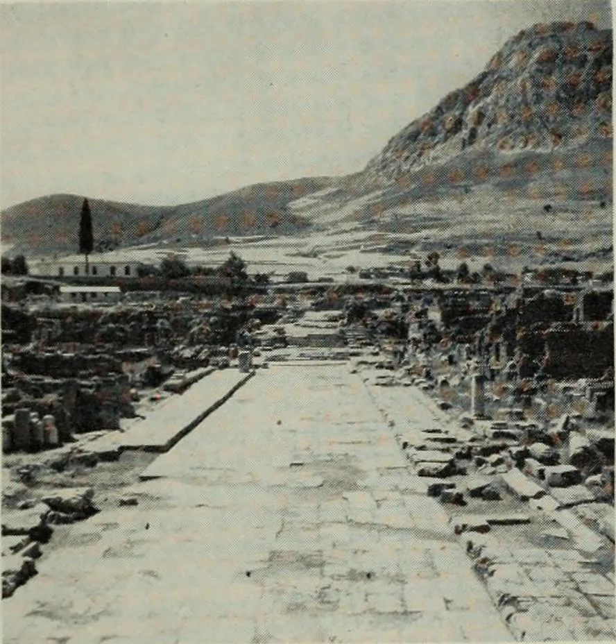 An illustration from Der schoene Mensch im Altertum; eine Geschichte des Koerperideals bei Aegyptern, Orientalen u. Griechen, 1912, leaf 249