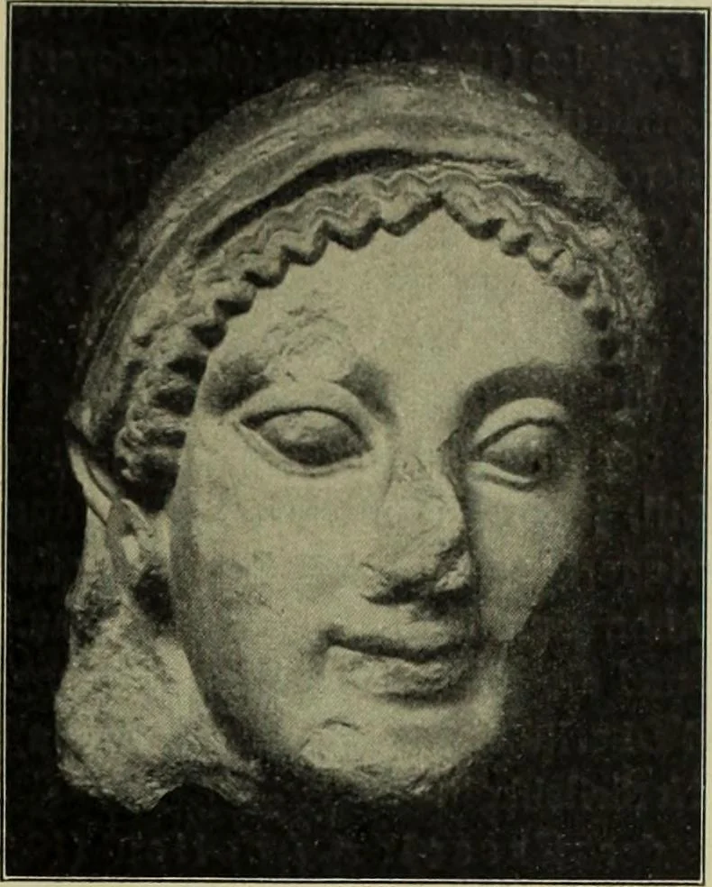 An illustration from Der schoene Mensch im Altertum; eine Geschichte des Koerperideals bei Aegyptern, Orientalen u. Griechen, 1912, leaf 261