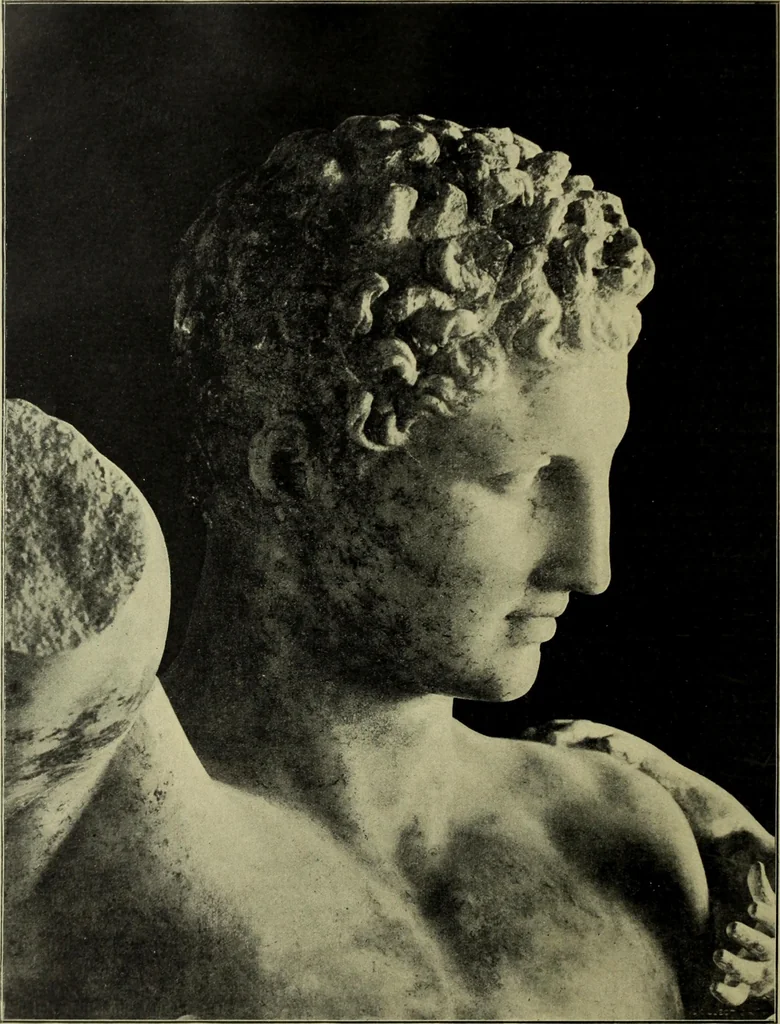 An illustration from Der schoene Mensch im Altertum; eine Geschichte des Koerperideals bei Aegyptern, Orientalen u. Griechen, 1912, leaf 280