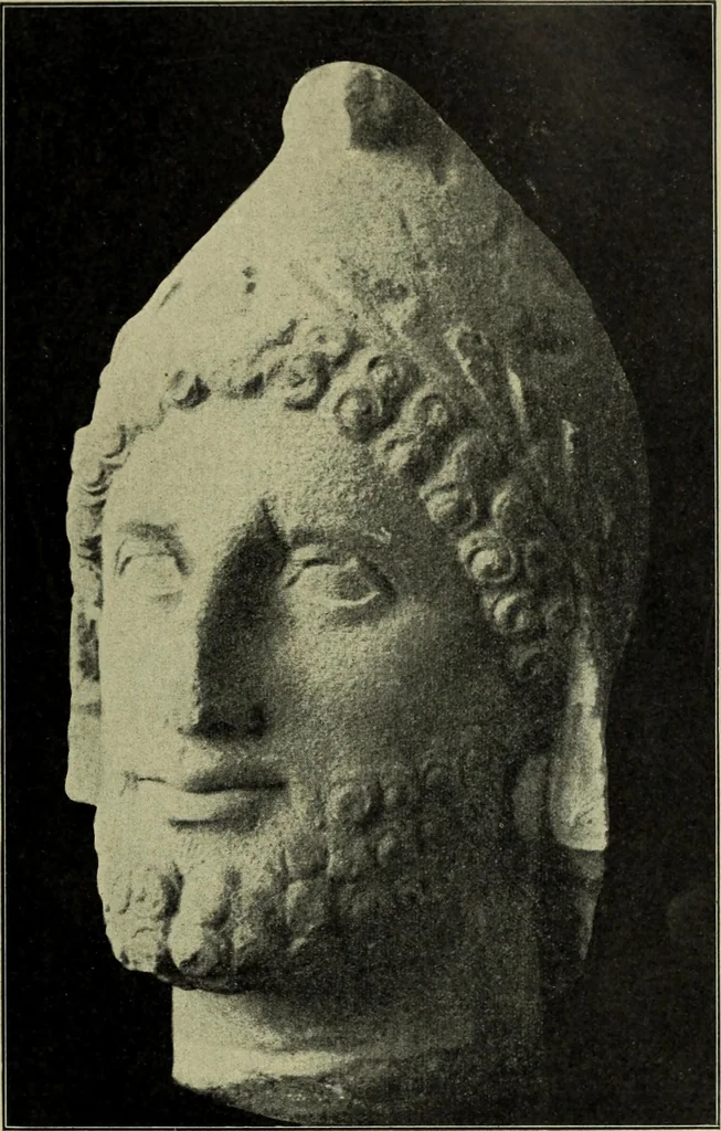 An illustration from Der schoene Mensch im Altertum; eine Geschichte des Koerperideals bei Aegyptern, Orientalen u. Griechen, 1912, leaf 291