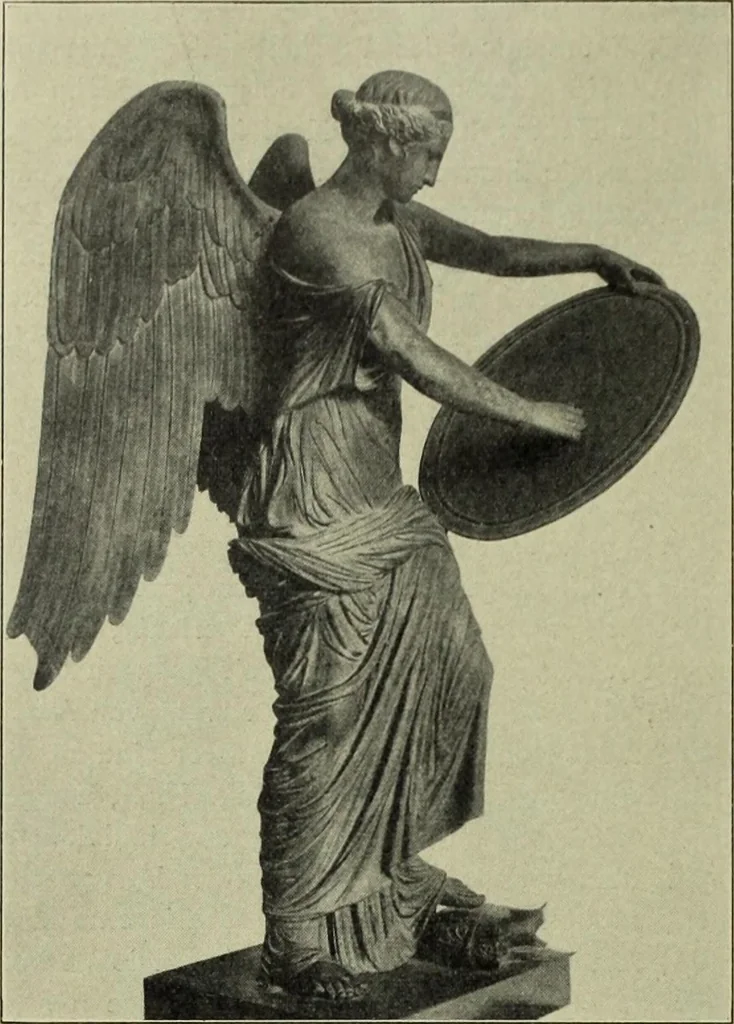 An illustration from Der schoene Mensch im Altertum; eine Geschichte des Koerperideals bei Aegyptern, Orientalen u. Griechen, 1912, leaf 306