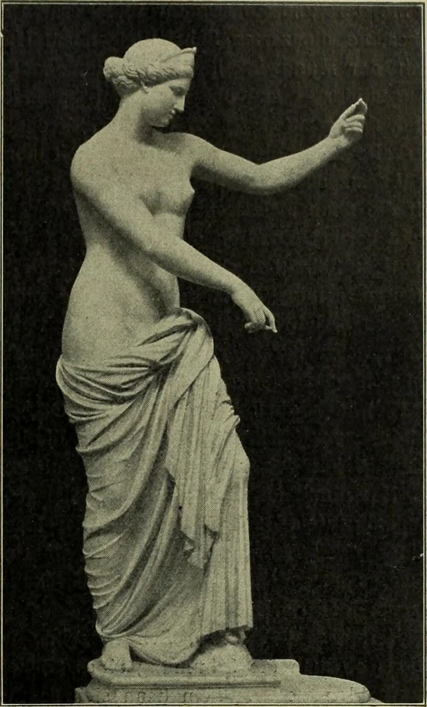 An illustration from Der schoene Mensch im Altertum; eine Geschichte des Koerperideals bei Aegyptern, Orientalen u. Griechen, 1912, leaf 307