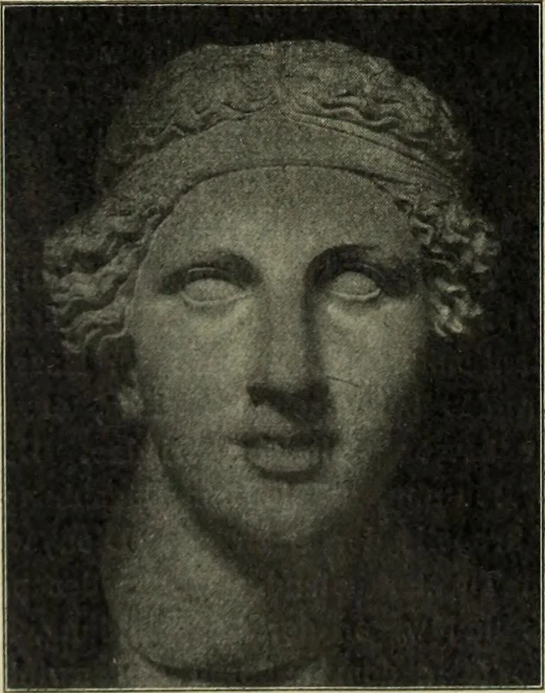 An illustration from Der schoene Mensch im Altertum; eine Geschichte des Koerperideals bei Aegyptern, Orientalen u. Griechen, 1912, leaf 308