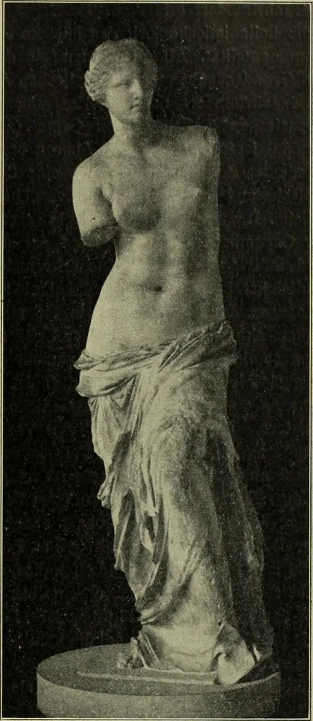 An illustration from Der schoene Mensch im Altertum; eine Geschichte des Koerperideals bei Aegyptern, Orientalen u. Griechen, 1912, leaf 311