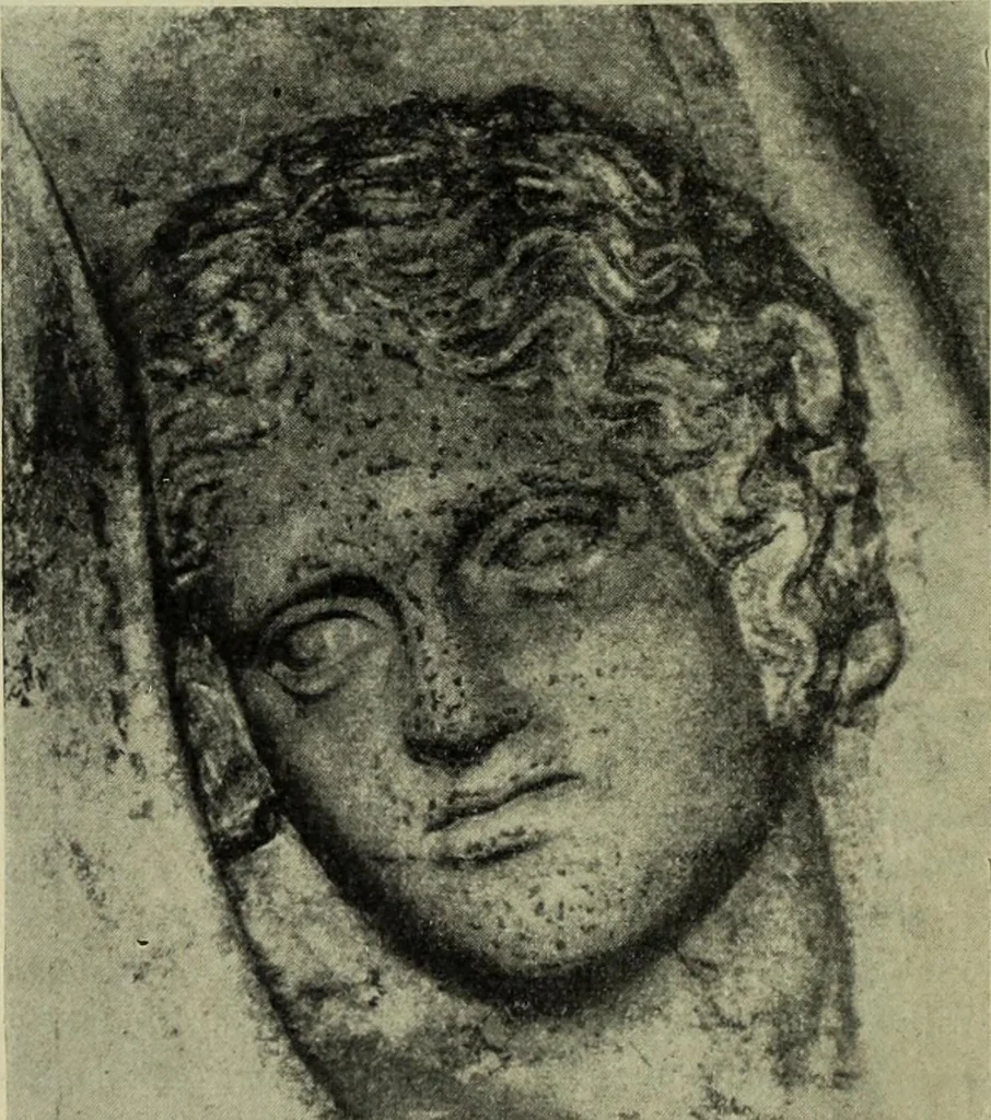 An illustration from Der schoene Mensch im Altertum; eine Geschichte des Koerperideals bei Aegyptern, Orientalen u. Griechen, 1912, leaf 314