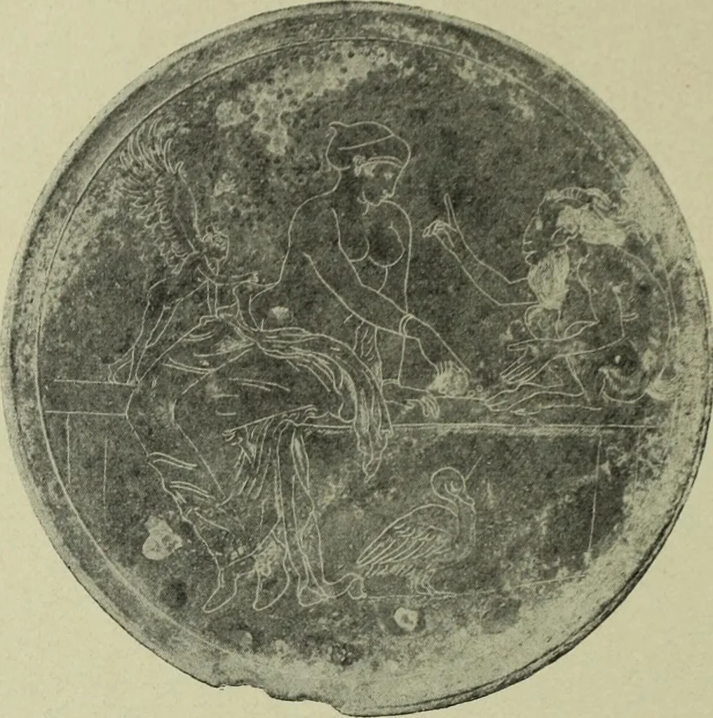 An illustration from Der schoene Mensch im Altertum; eine Geschichte des Koerperideals bei Aegyptern, Orientalen u. Griechen, 1912, leaf 344