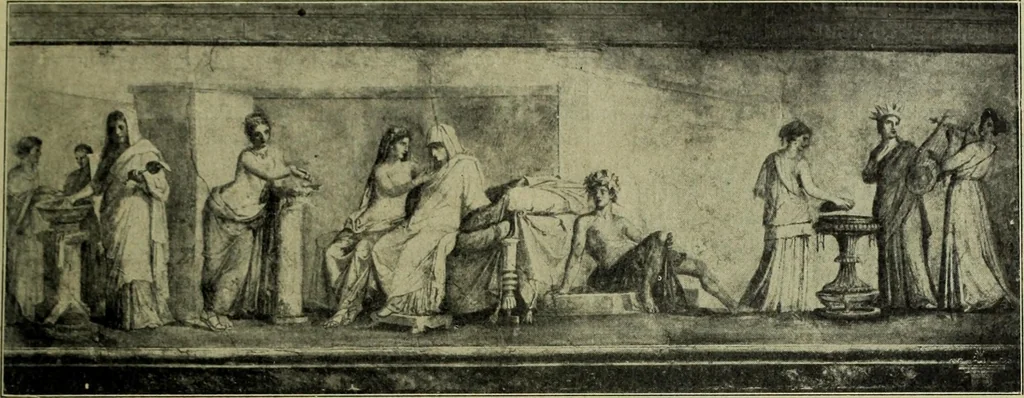 An illustration from Der schoene Mensch im Altertum; eine Geschichte des Koerperideals bei Aegyptern, Orientalen u. Griechen, 1912, leaf 369
