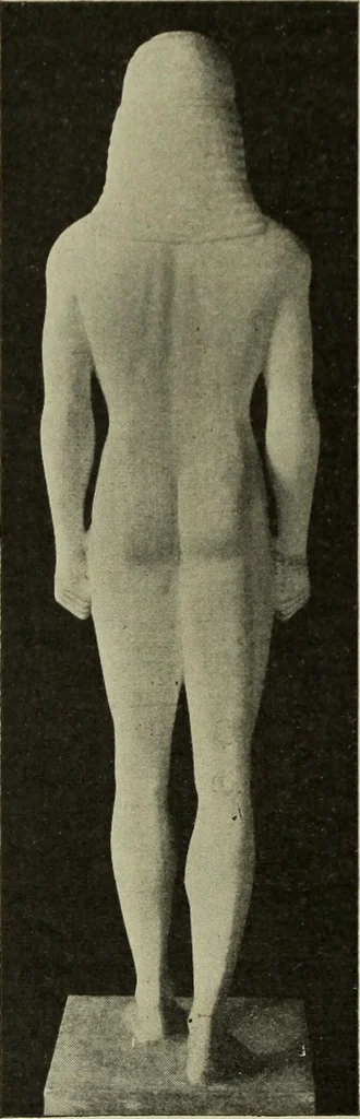 An illustration from Der schoene Mensch im Altertum; eine Geschichte des Koerperideals bei Aegyptern, Orientalen u. Griechen, 1912, leaf 66