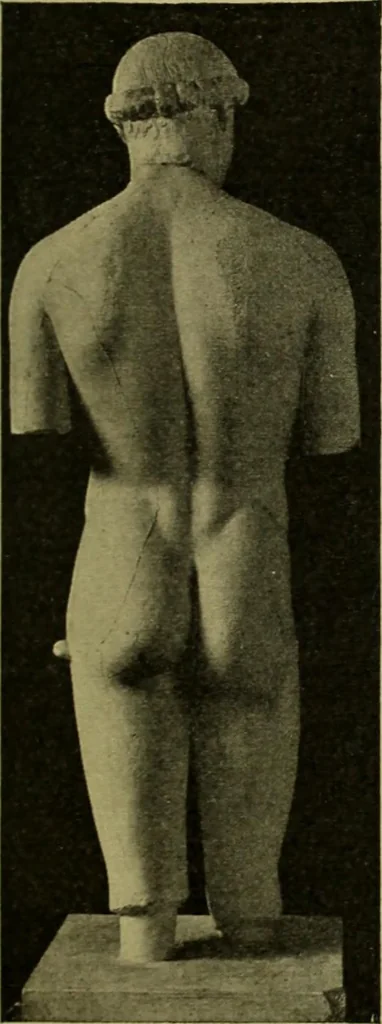 An illustration from Der schoene Mensch im Altertum; eine Geschichte des Koerperideals bei Aegyptern, Orientalen u. Griechen, 1912, leaf 69