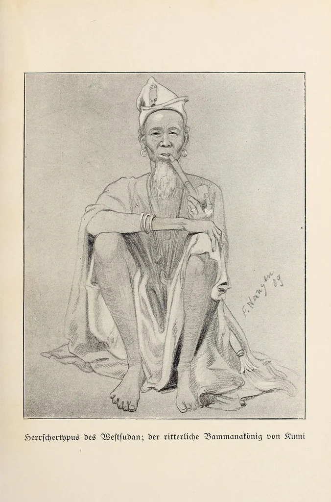 An illustration from Der schwarze Dekameron, belege und aktenstücke über liebe, 1910, leaf 49